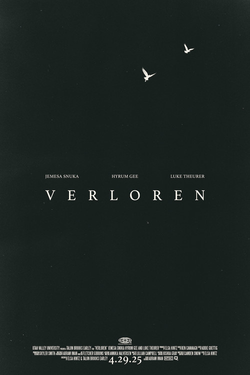 Movie poster for VERLOREN (2025)