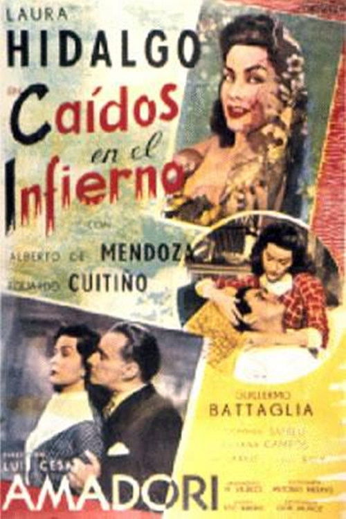 Movie poster for Descent Into Hell (1954)