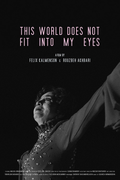 Movie poster for This World Does Not Fit Into My Eyes (2024)