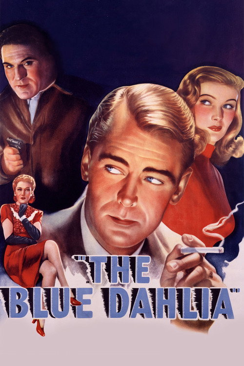 Movie poster for The Blue Dahlia (1946)