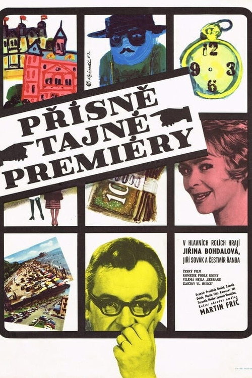 Movie poster for Přísně tajné premiéry (1968)