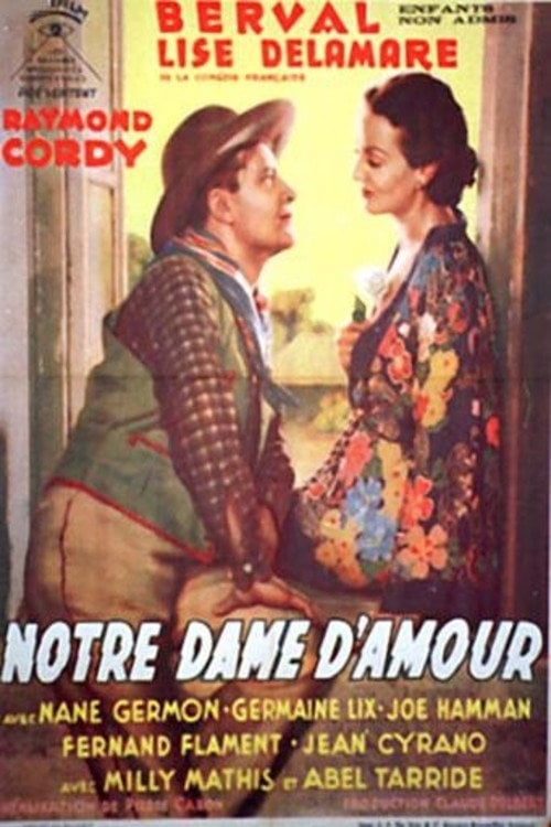 Movie poster for Notre-Dame d'amour (1936)