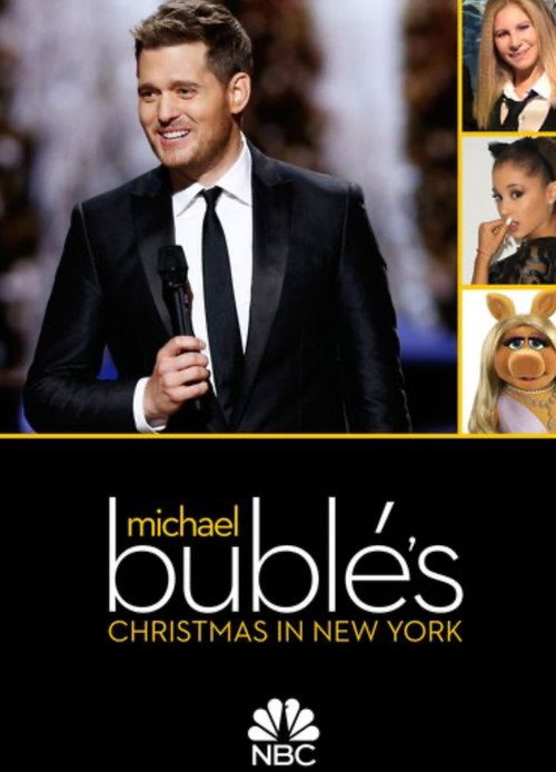 Movie poster for Michael Buble's Christmas in New York (2014)