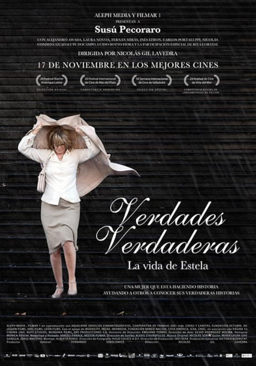 Movie poster for Verdades verdaderas, la vida de Estela (2011)