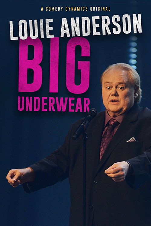 Movie poster for Louie Anderson: Big Underwear (2018)