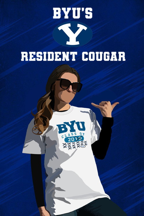 Movie poster for BYU's Resident Cougar (2026)