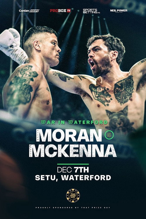 Movie poster for Dylan Moran vs. Tyrone McKenna (2024)