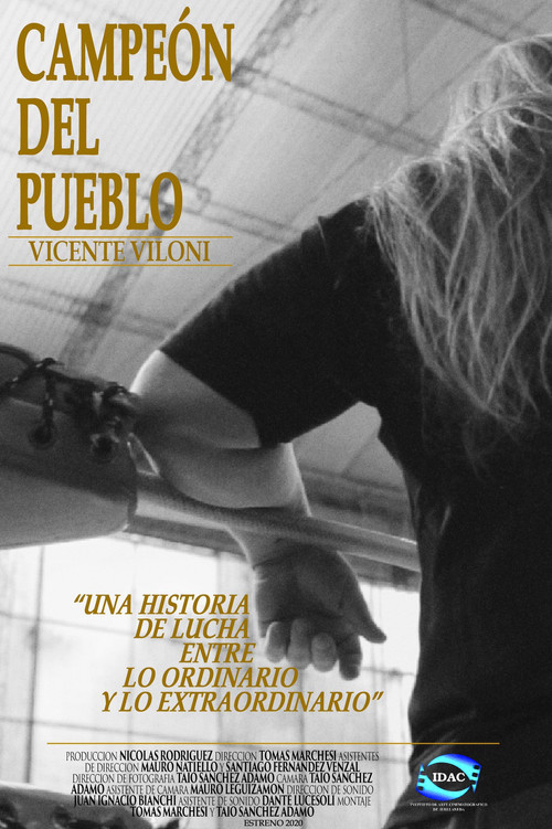 Movie poster for Campeón del Pueblo (2022)