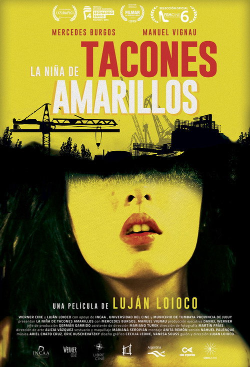 Movie poster for La niña de tacones amarillos (2015)