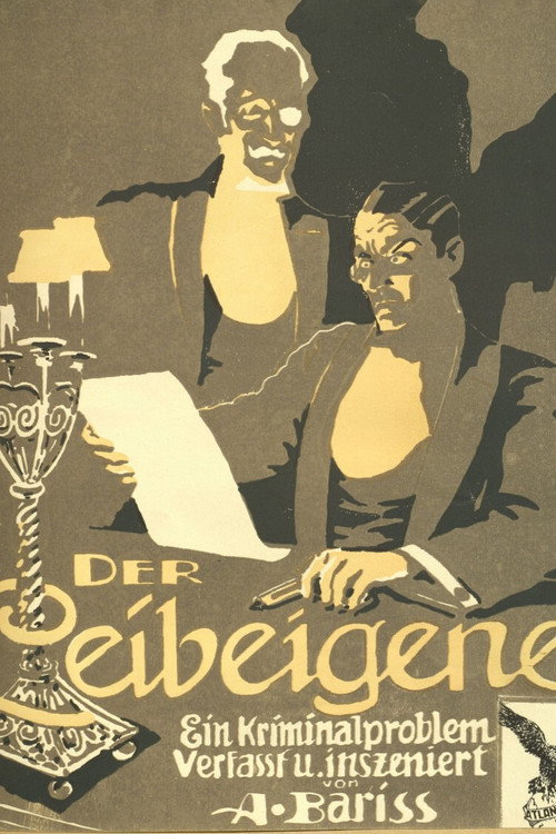 Movie poster for Der Leibeigene (1919)