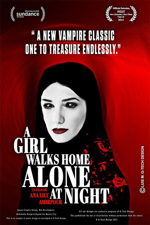 Movie poster for A Girl Walks Home Alone at Night (2011)