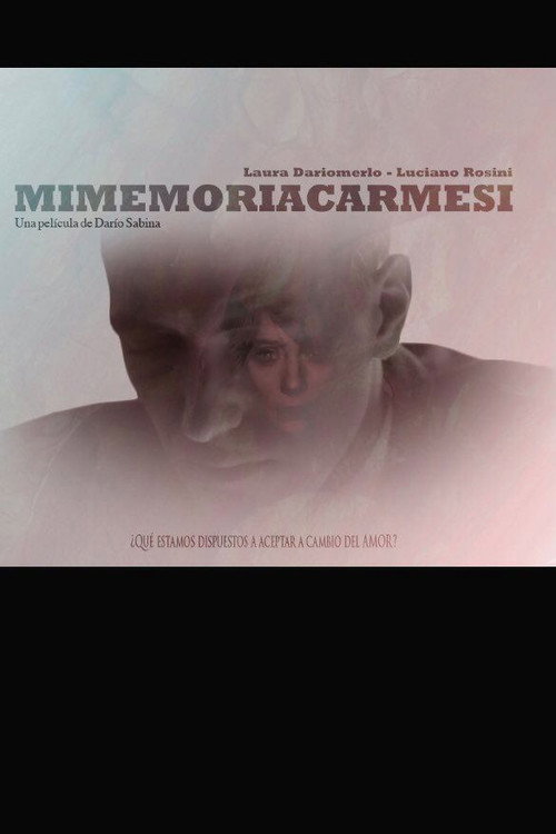 Movie poster for Mi memoria carmesí (2014)