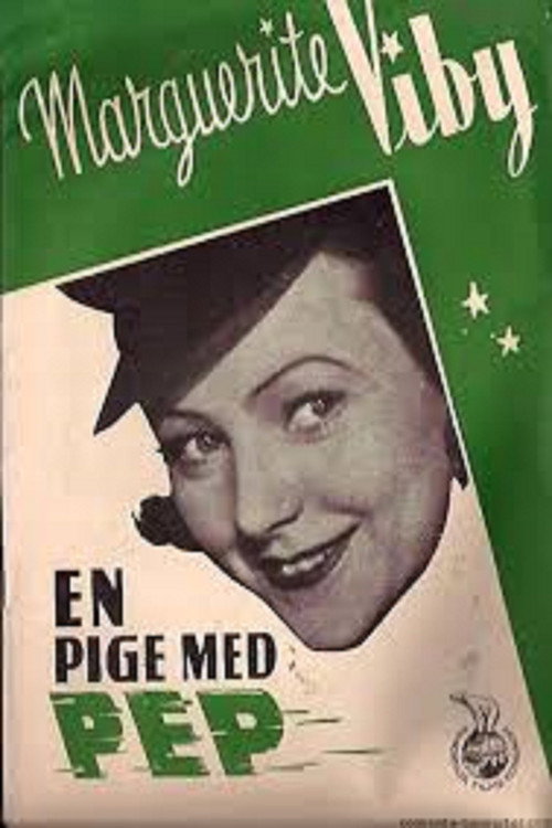 Movie poster for En pige med pep (1940)