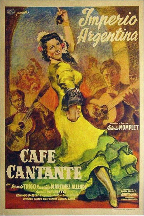 Movie poster for Singer Cafe (1951)