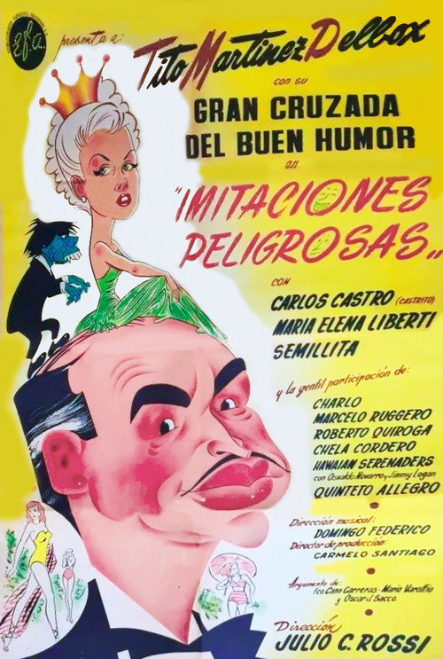 Movie poster for Imitaciones peligrosas (1949)