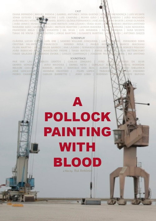 Movie poster for Um Quadro do Pollock com Sangue (2021)