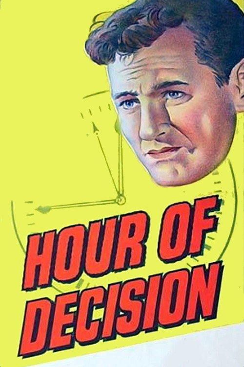 Movie poster for Hour of Decision (1957)