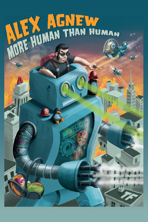 Movie poster for Alex Agnew: More Human Than Human (2010)