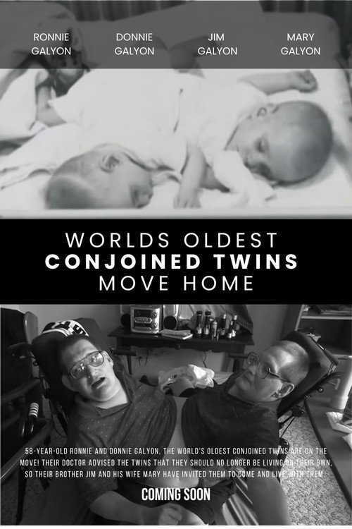 Movie poster for World's Oldest Conjoined Twins Move Home (2010)