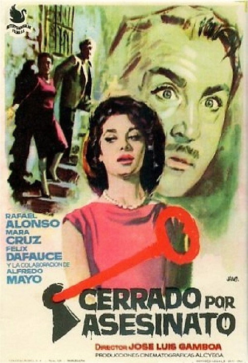 Movie poster for Cerrado por asesinato (1964)