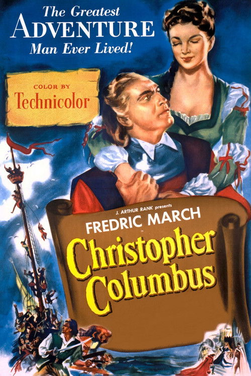 Movie poster for Christopher Columbus (1949)
