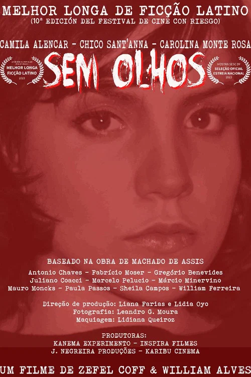 Movie poster for Sem Olhos (2023)
