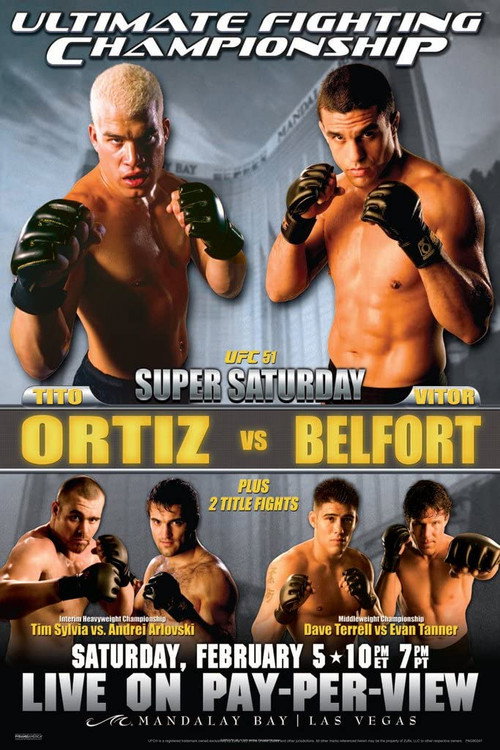 Movie poster for UFC 51: Super Saturday (2005)