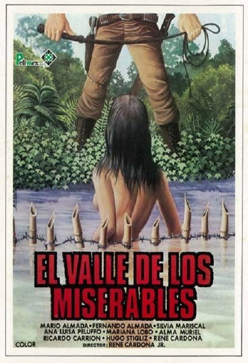 Movie poster for El valle de los miserables (1975)