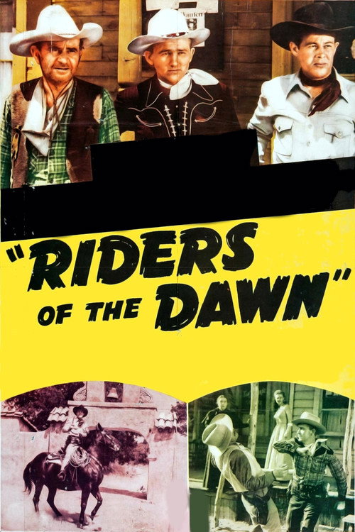 Movie poster for Riders of the Dawn (1945)