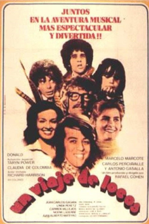 Movie poster for Un viaje de locos (1974)