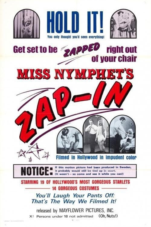 Movie poster for Miss Nymphet's Zap-In (1970)