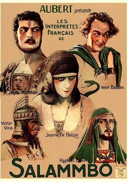 Movie poster for Salammbô (1926)