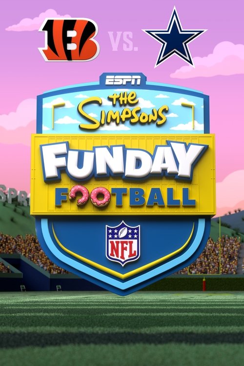 The Simpsons Funday Football poster