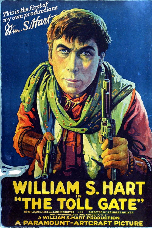 Movie poster for The Toll Gate (1920)