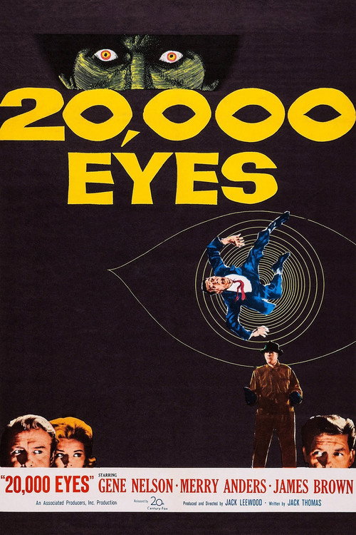 Movie poster for 20,000 Eyes (1961)