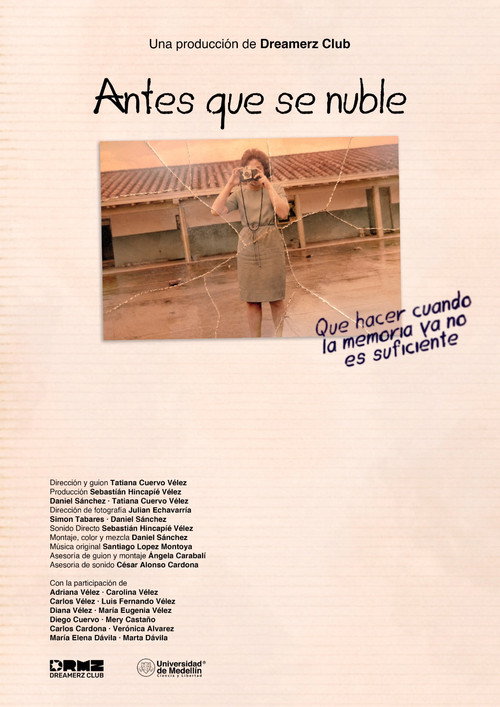 Movie poster for Antes que se nuble