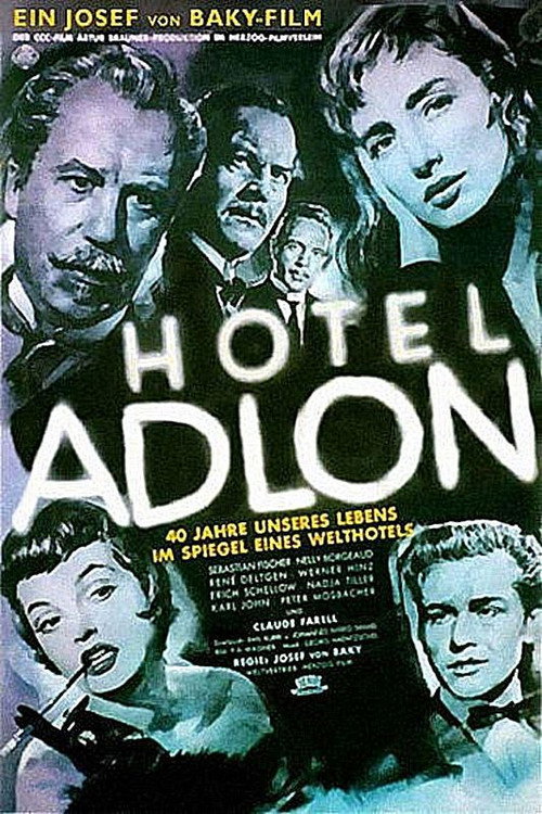 Movie poster for Hotel Adlon (1955)