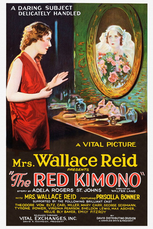 Movie poster for The Red Kimona (1925)