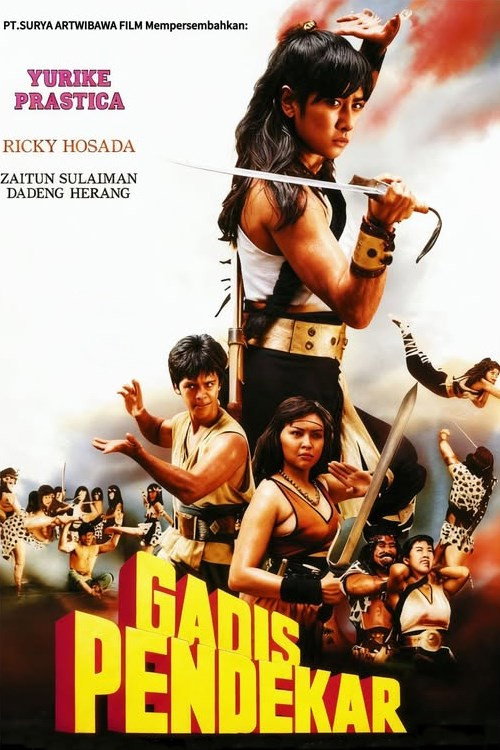 Movie poster for Warrior Girl (1990)