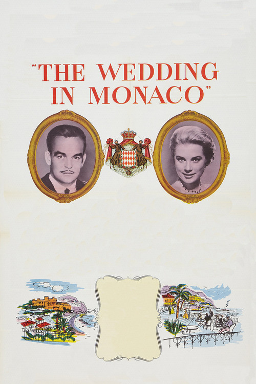 Movie poster for The Wedding in Monaco (1956)