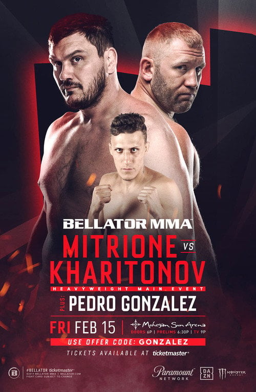 Movie poster for Bellator 215: Mitrione vs. Kharitonov (2019)
