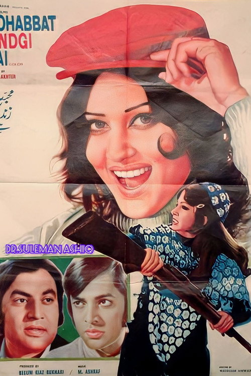 Movie poster for Mohabbat Zindagi Hai (1975)