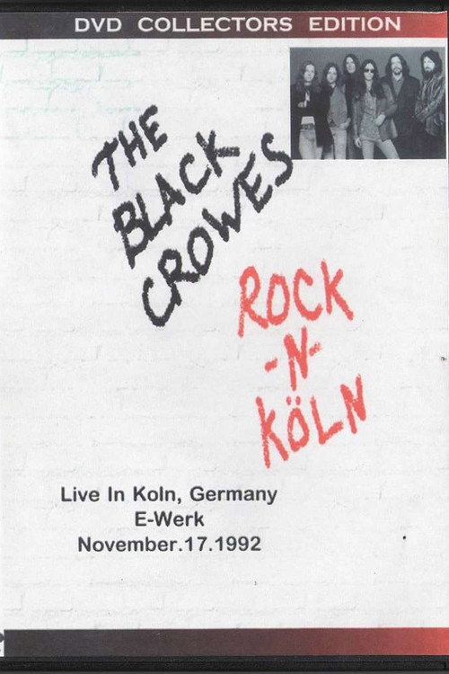 Movie poster for The Black Crowes - Rock n Köln