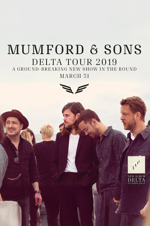 Movie poster for Mumford & Sons - Delta Tour Live (2019)
