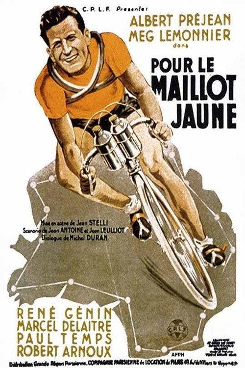 Movie poster for Pour le maillot jaune (1940)