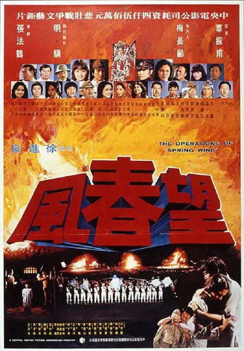 Movie poster for The Operations of Spring Wind (1977)