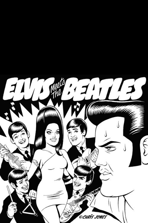 Movie poster for Elvis Meets the Beatles (2000)
