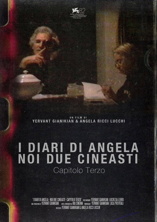 Movie poster for Angela's Diaries. Two Filmmakers. Chapter Three (2025)