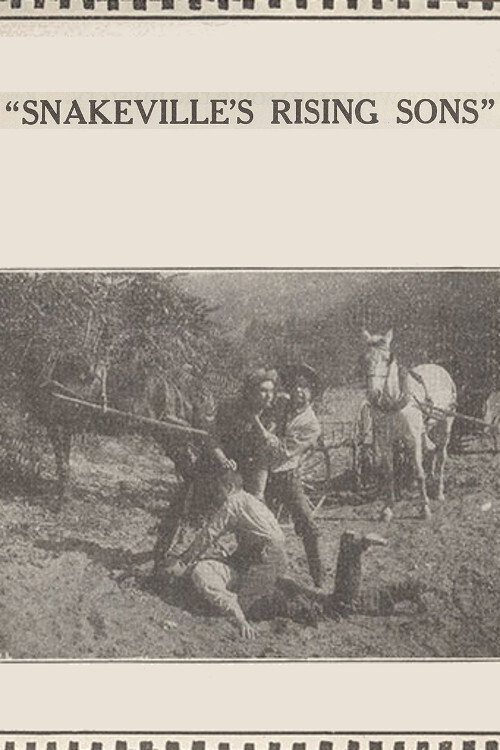 Movie poster for Snakeville's Rising Sons (1914)