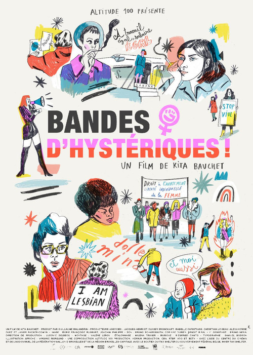 Movie poster for Bandes d'hystériques (2026)